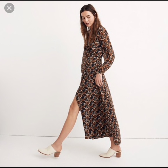 madewell nightflower maxi dress